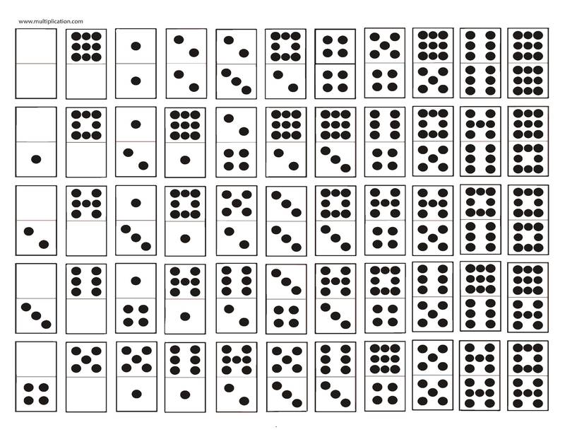 Domino Games 4 Ways for Times Table Practice | multiplication.com